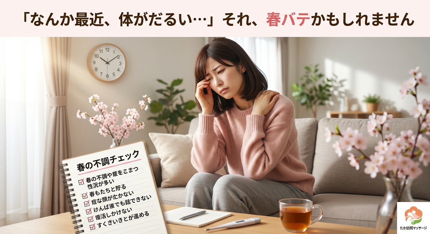 春バテ解消!自律神経を整えるセルフケア5選